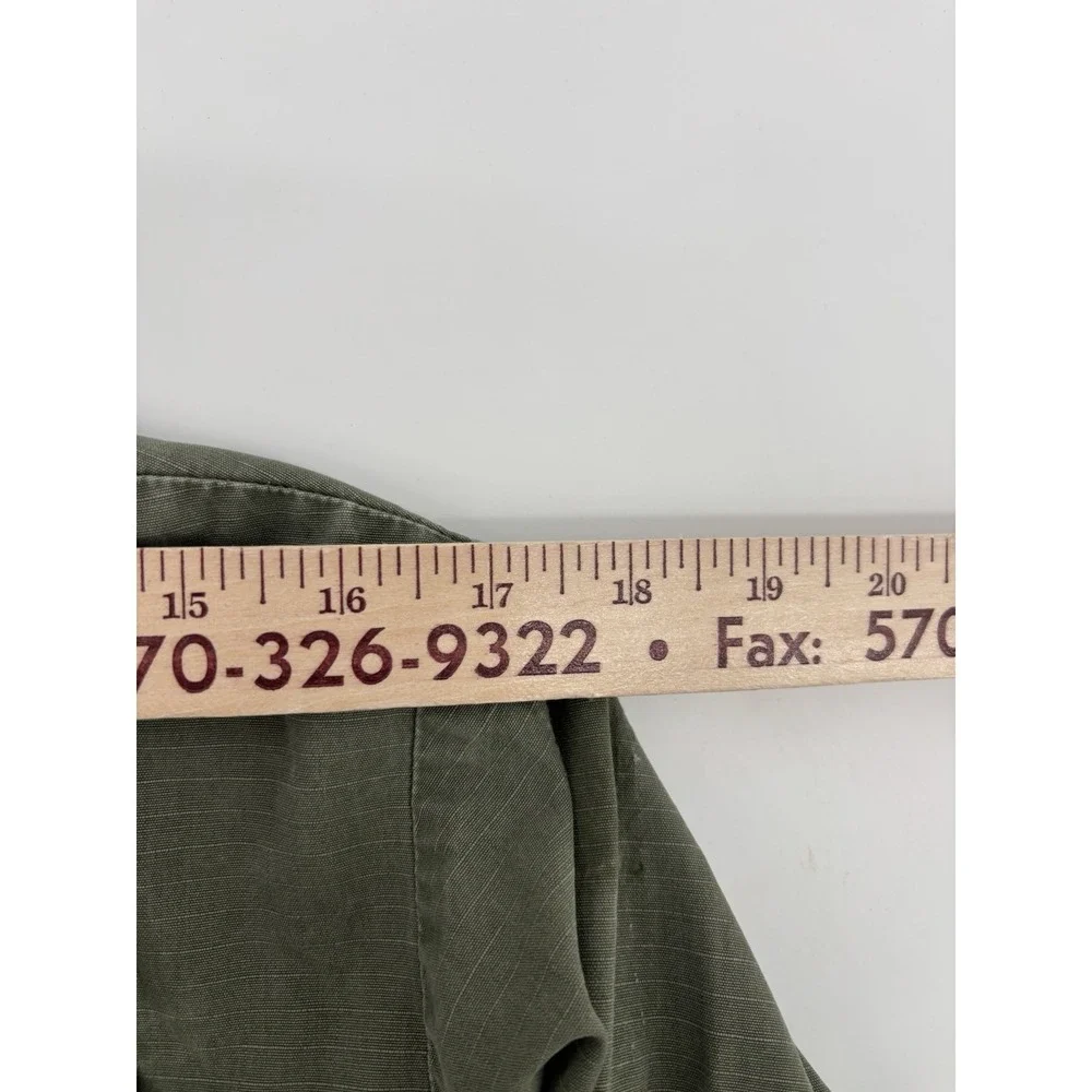 Vietnam Jacket‎ 107 Coat Man's Combat Ripstop Slant Tropical Wind Small RUGGED